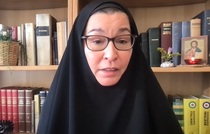 Sister Vassa Larin, Russian Orthodox nun (YouTube)