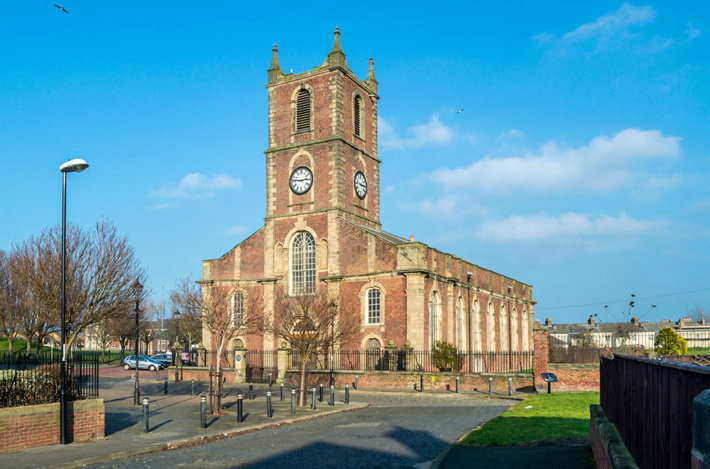 Church of Holy Trinity, Sunderland , England, Feb 2017 (Photo by Jacek Wojnarowski, Shutterstock.com)